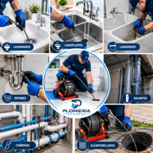 servicios de plomería destaponamiento