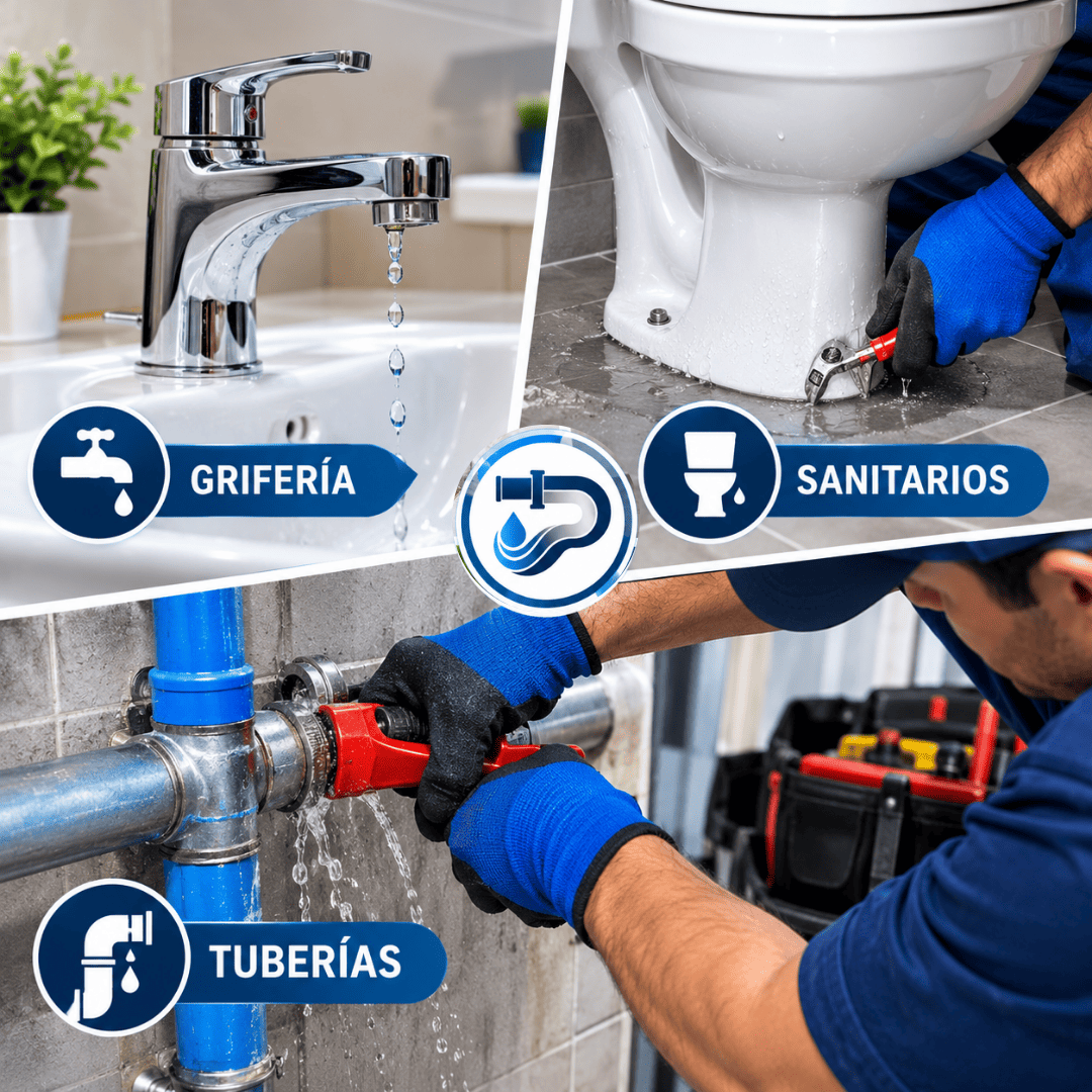 Reparaciones de plomería
